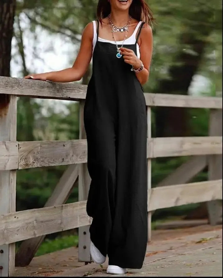 Gisselle Relaxed Wide Leg Jumpsuit
