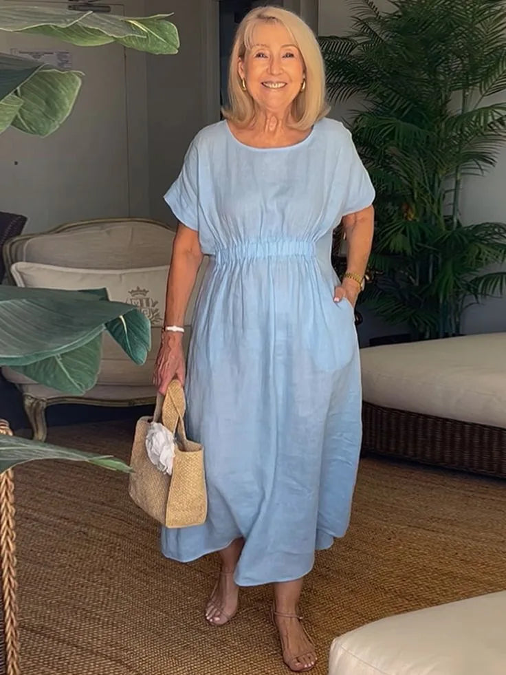 Peyton Casual Relaxed Midi Dress