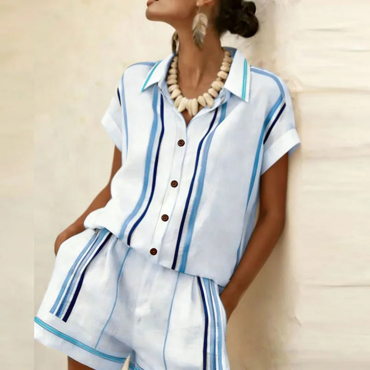 Hollis Casual Summer Shorts Set