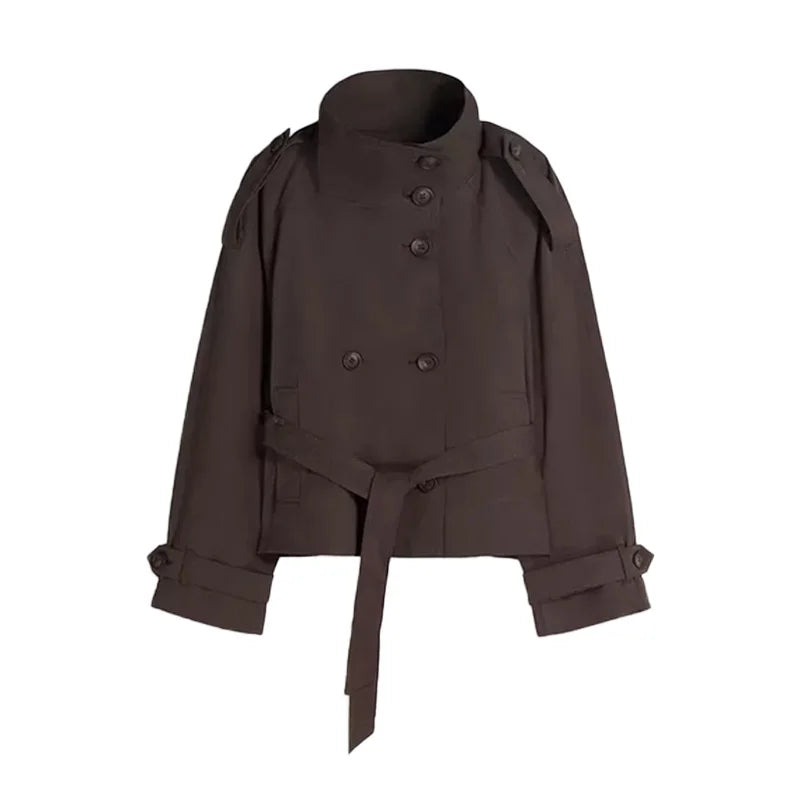 Marisol Double Breasted Trench