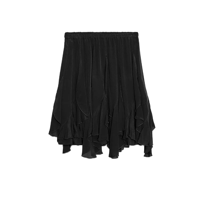 Meryl Layered Ruffle Mini Skirt