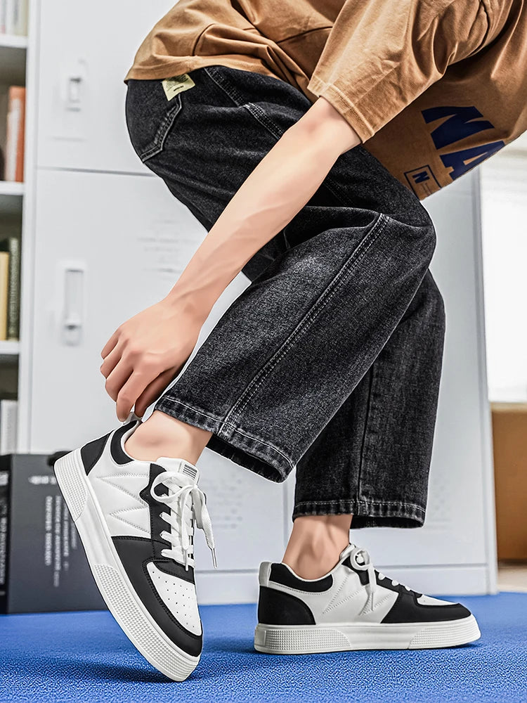 Dominic Premium Leather Sneakers