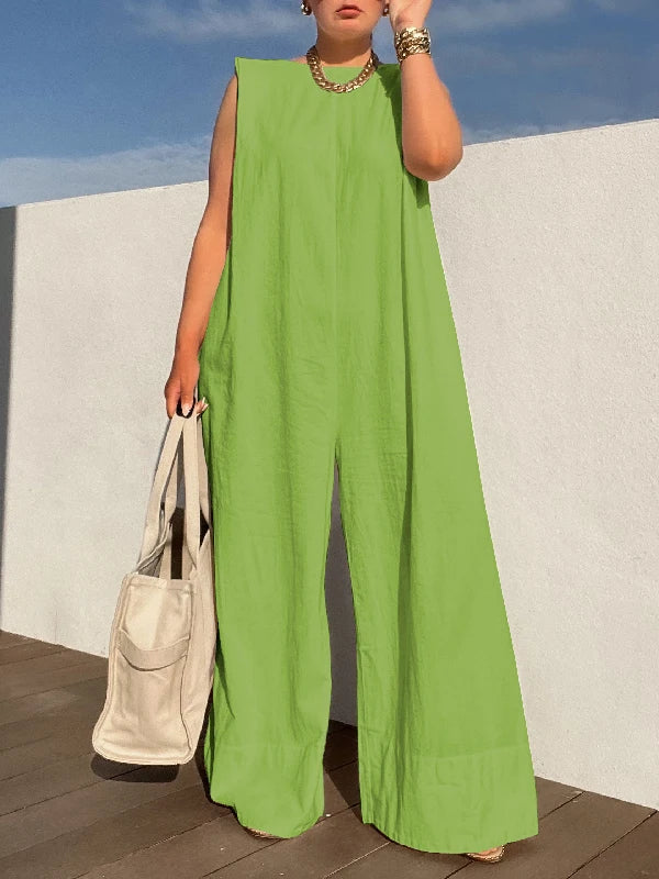 Eliana Relaxed Wide Leg Jumpsuit