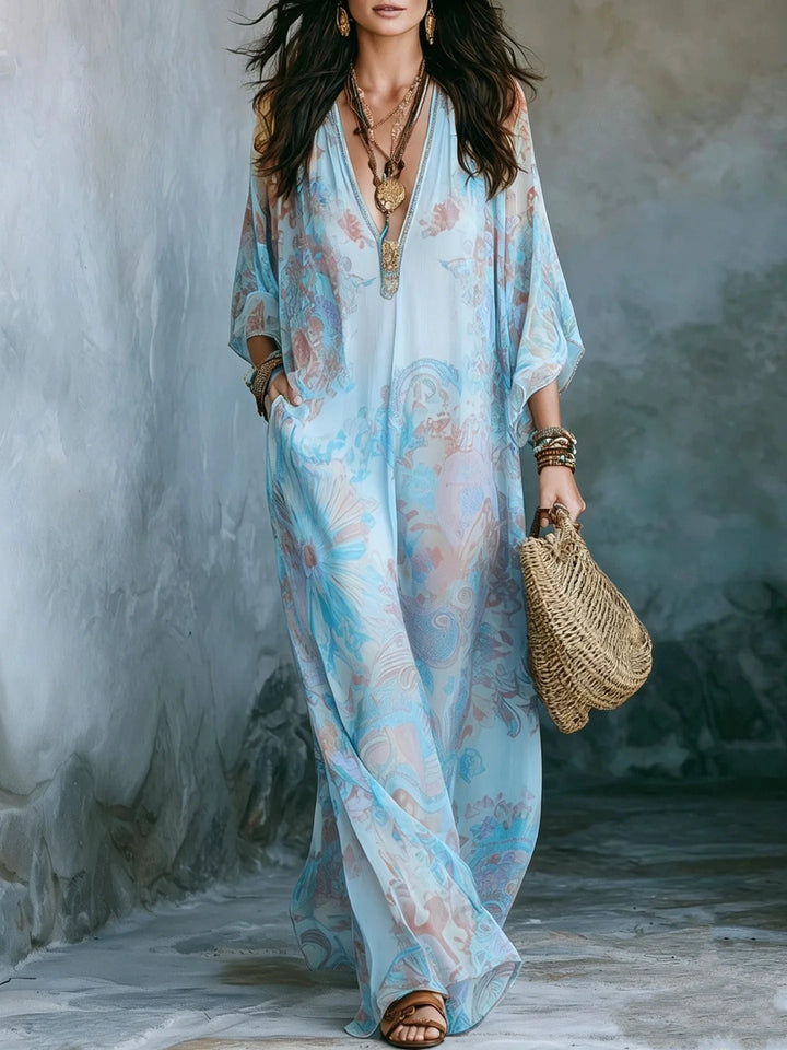 Aurélie Bohemian Maxi Dress