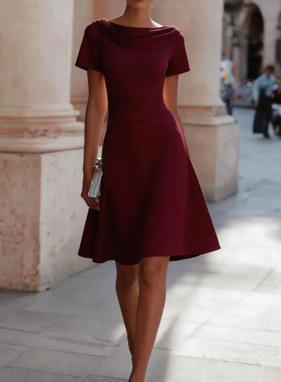 Celine Elegant Relaxed Midi Dress