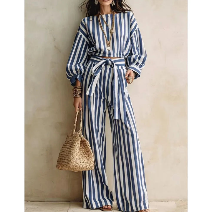 Rosalie Striped Matching Set