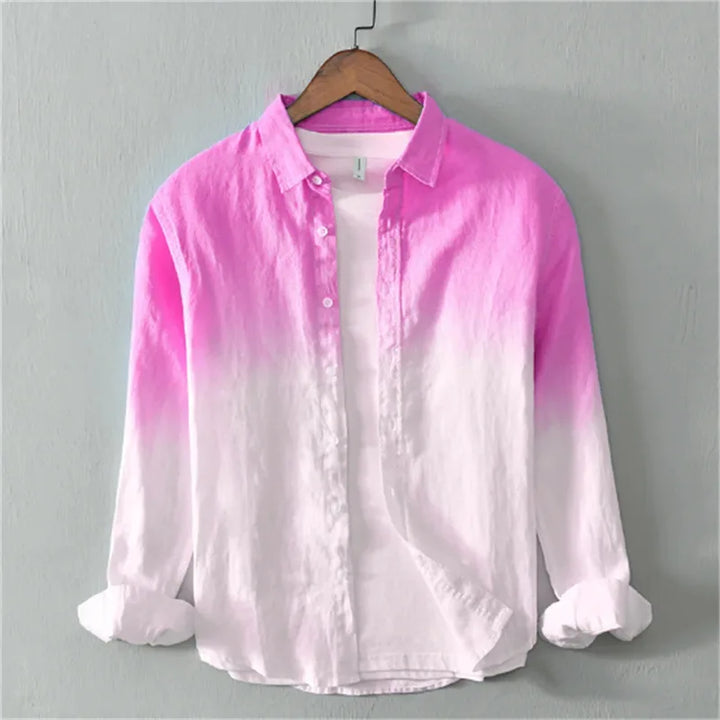 Evan Ombre Button Front Shirt