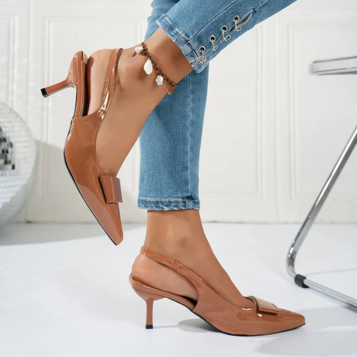 Celeste Pointed Slingback Heels