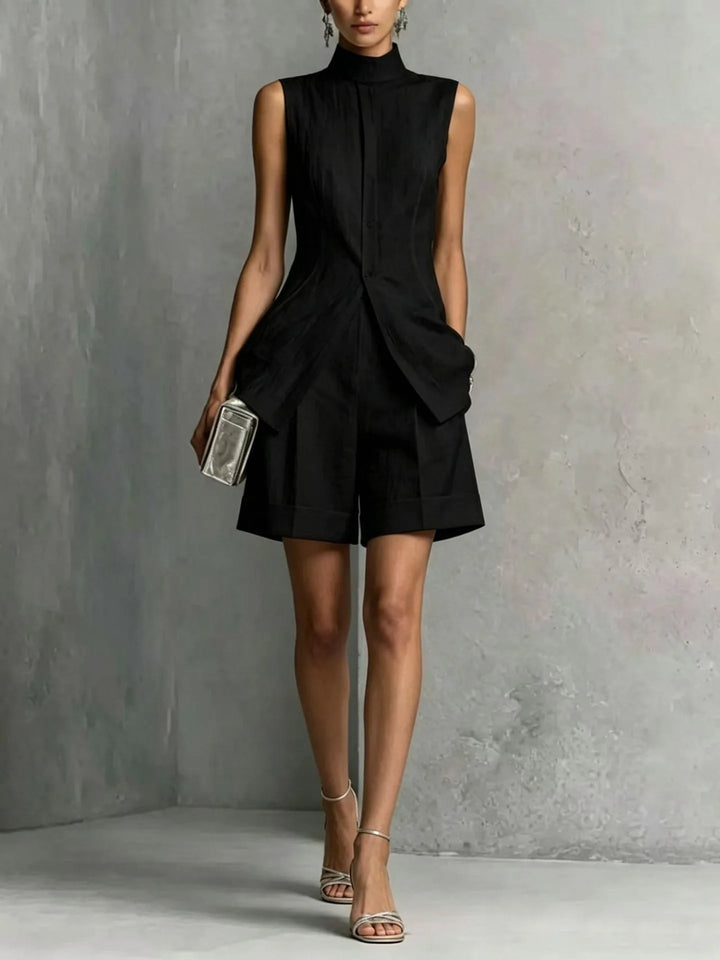 Bellamy Peplum Shorts Set