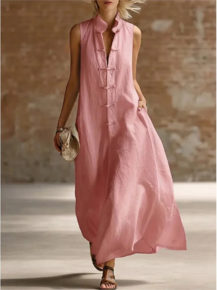 Savrani Lightweight Summer Maxi Dress