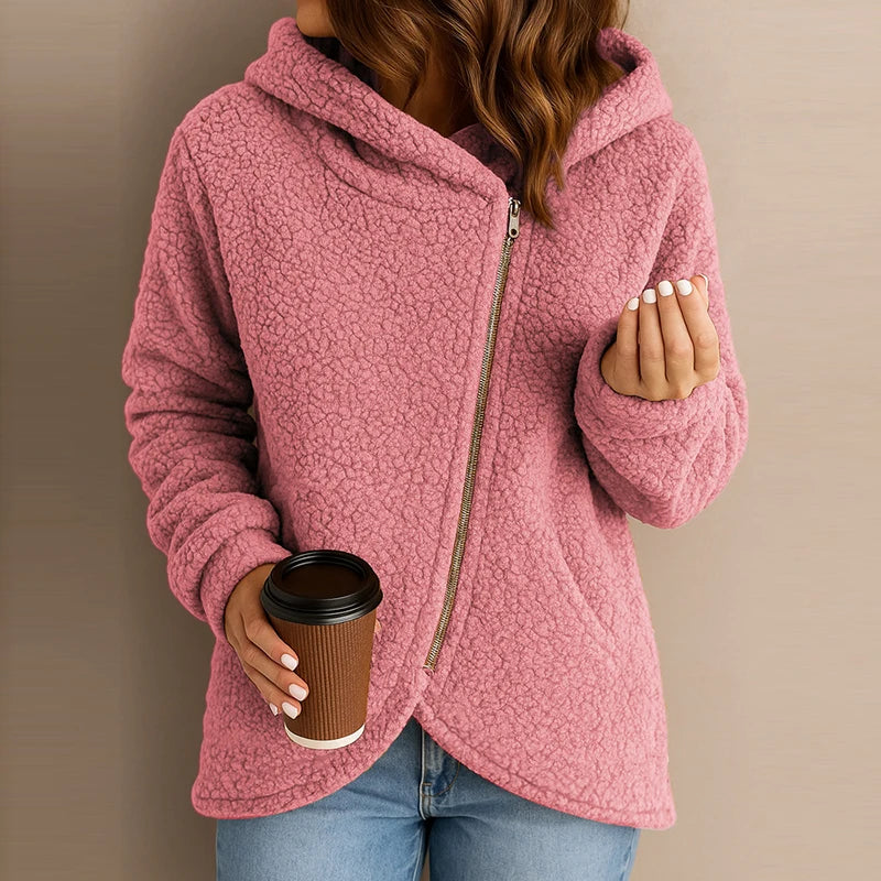 Esme Asymmetric Zip Hoodie