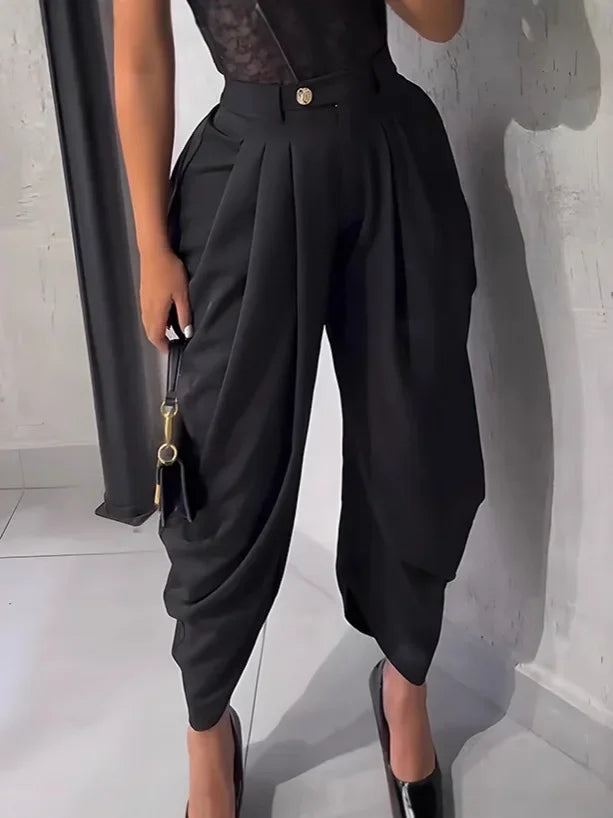 Jayde Draped Harem Trousers