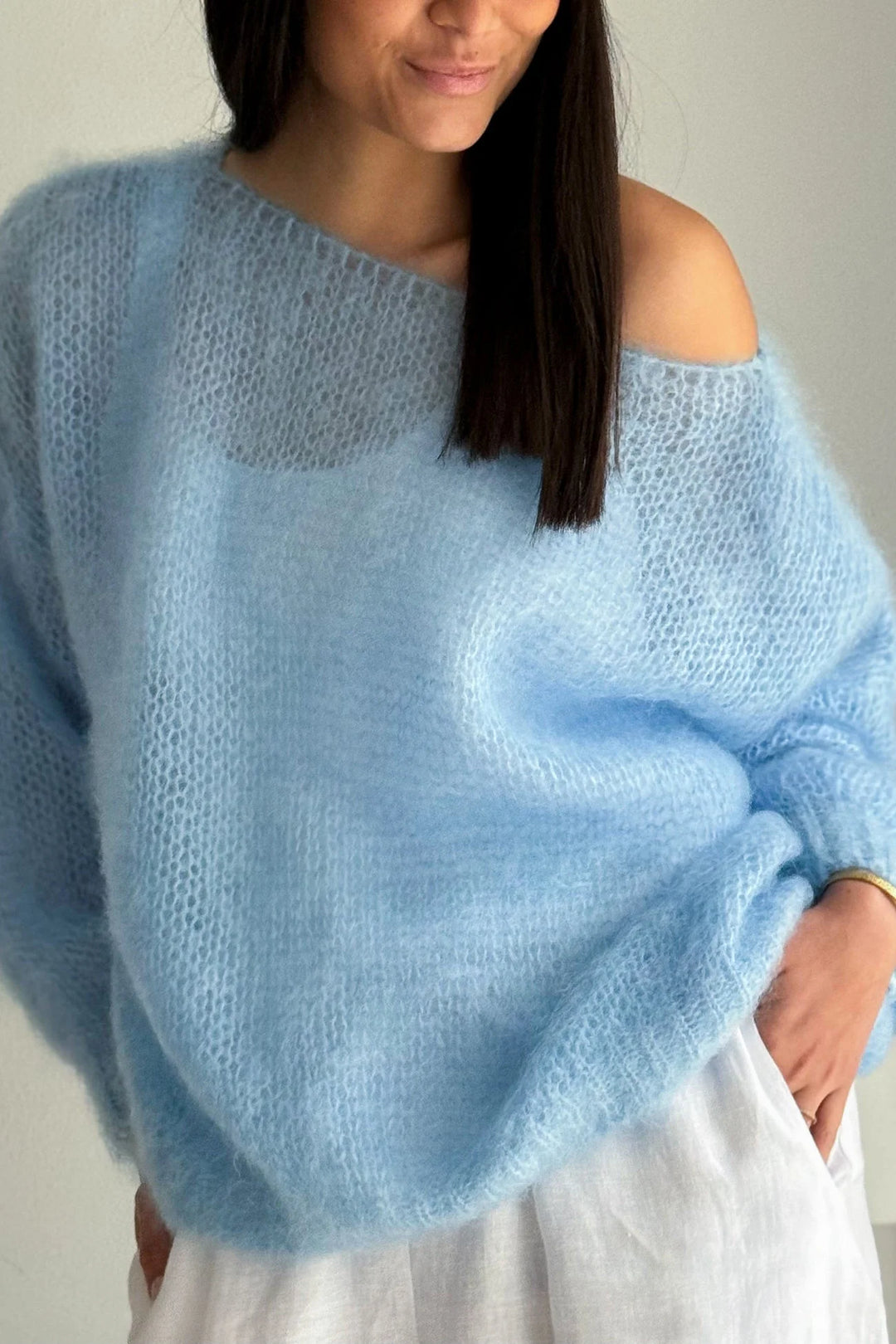 Anya Off Shoulder Cozy Sweater