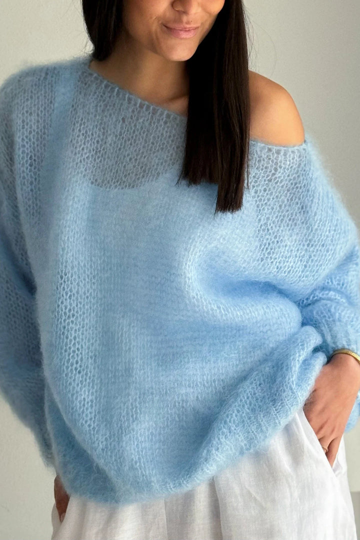 Anya Off Shoulder Cozy Sweater