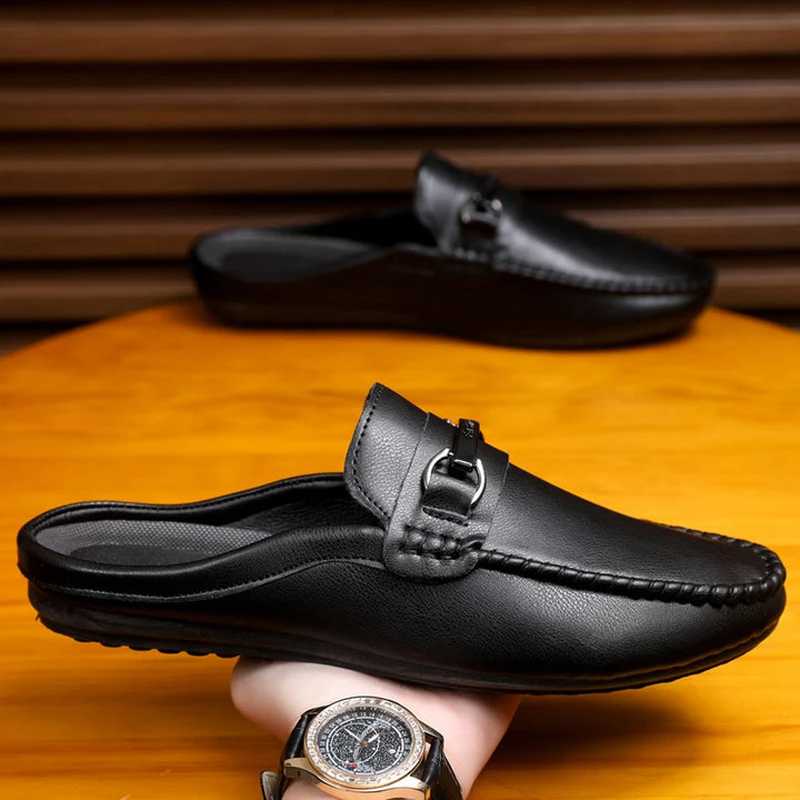 Keller Italian Leather Summer Mule