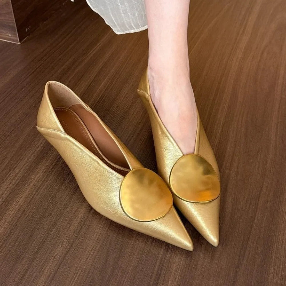 Cassidy Comfortable Pointed Toe Low Heels