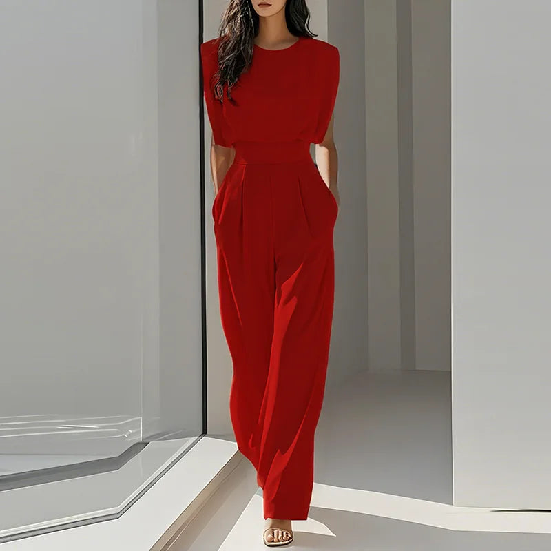 Louise Minimal Pocket Jumpsuit