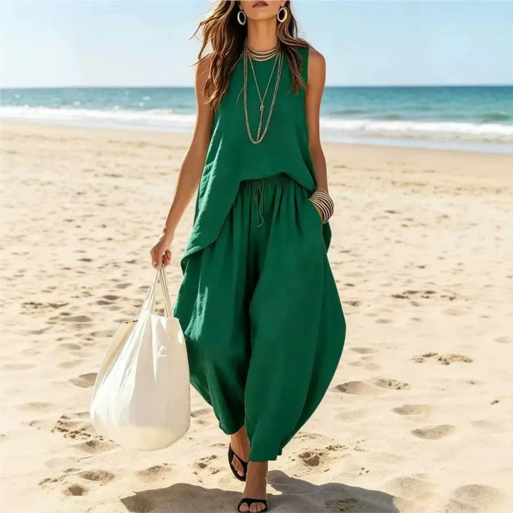 Eulalie Loose Lantern Two-Piece Set
