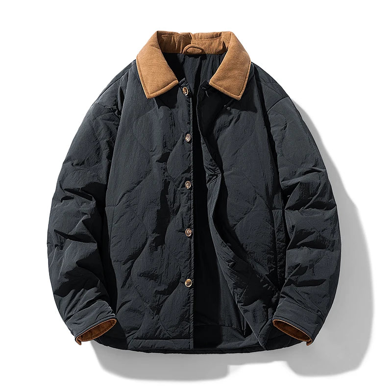American Retro Quilted Jacket