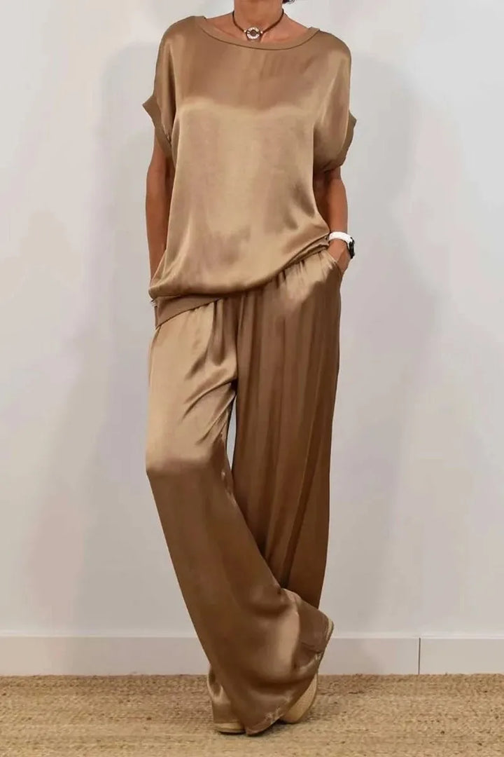 Amelie Silky Lounge Set