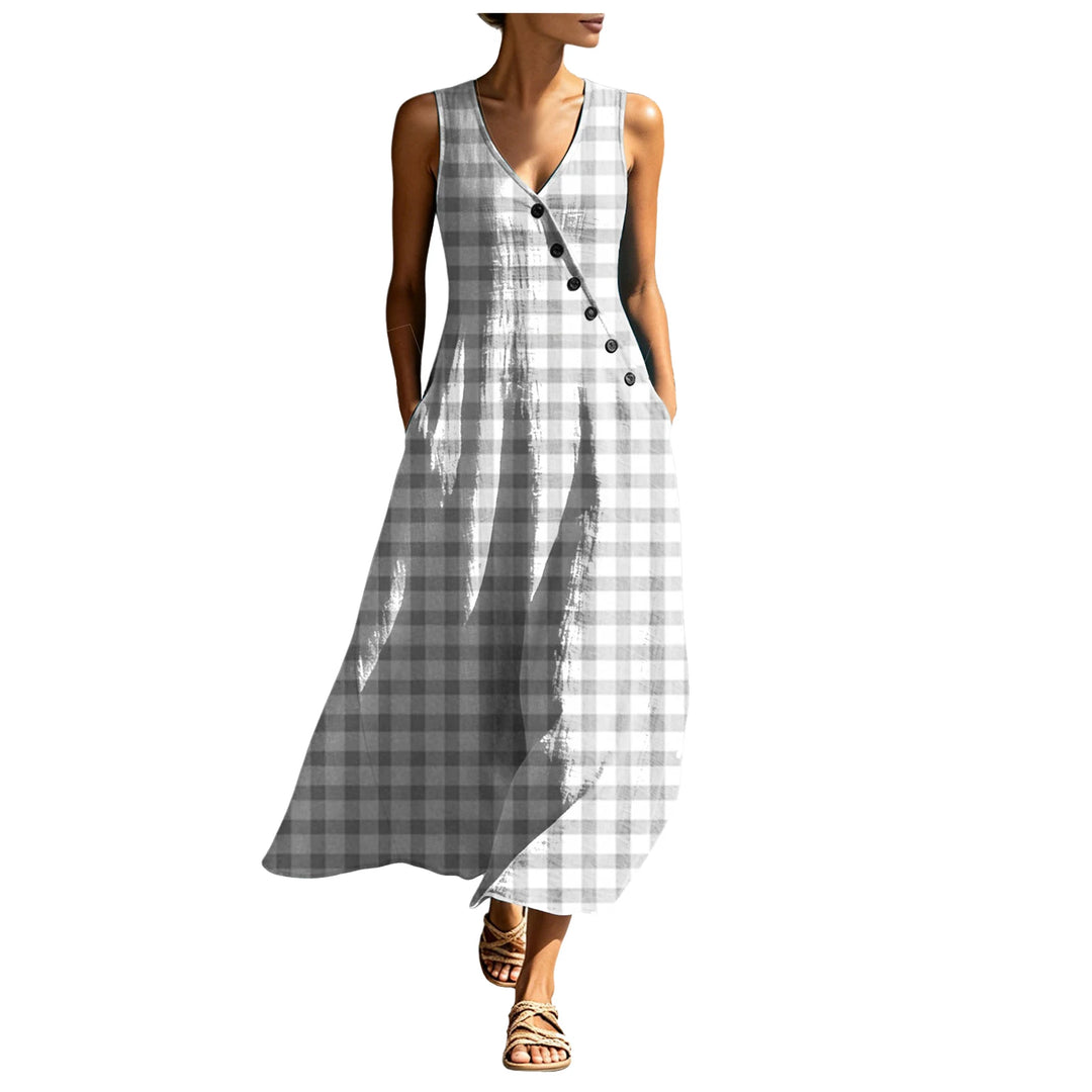 Maisie Sleeveless Beach Maxi Dress