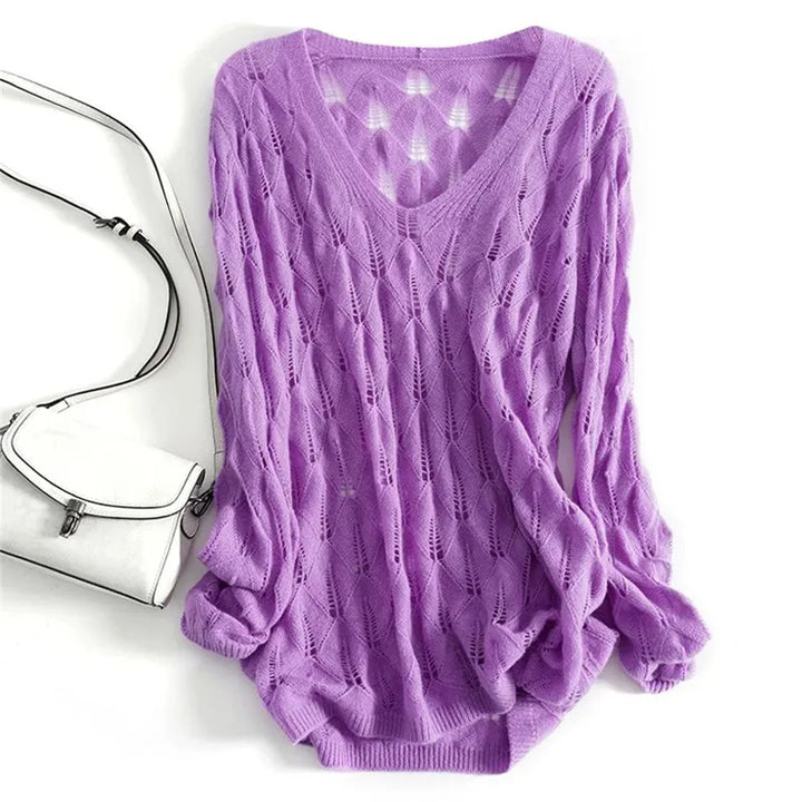 Aveline Open Knit Cardigan