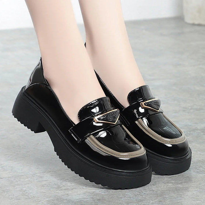 Jenna Chunky Sole Penny Loafers