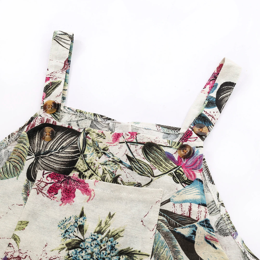 Caroline Floral Pocket Jumpsuit