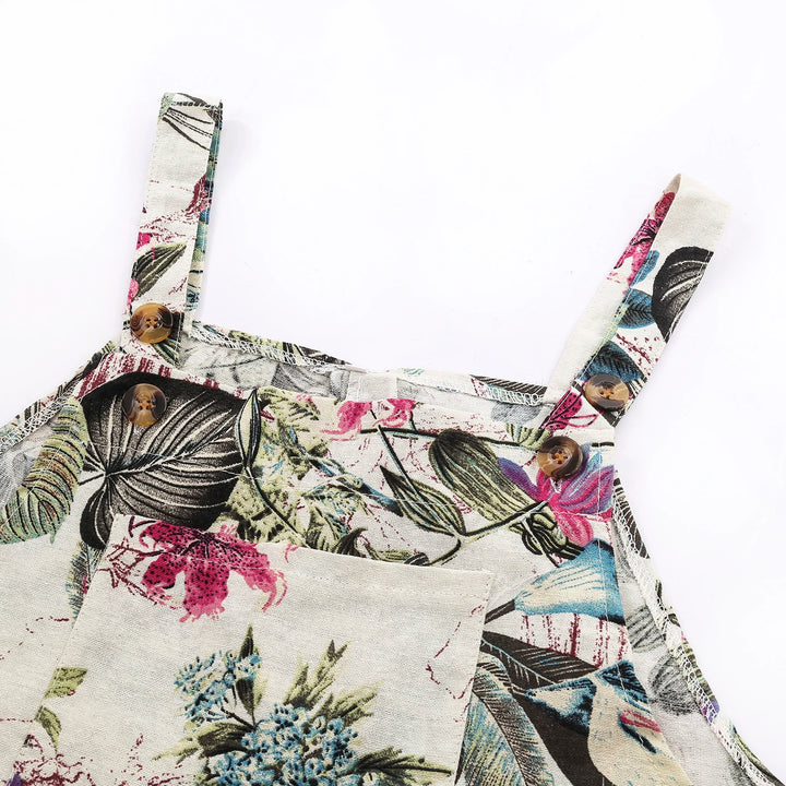 Caroline Floral Pocket Jumpsuit