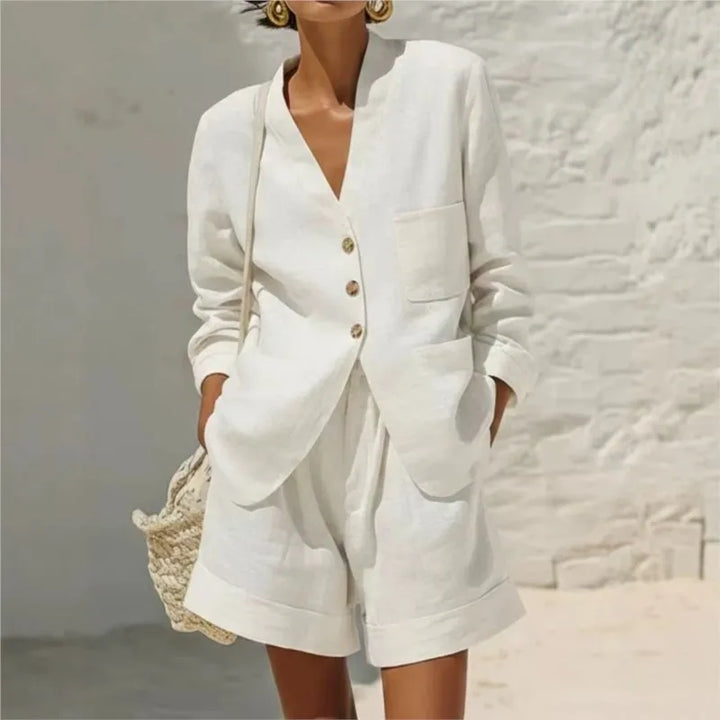 Annelise Tailored Shorts Set
