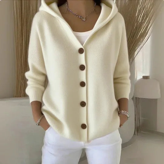 Marisol Hooded Knit Cardigan