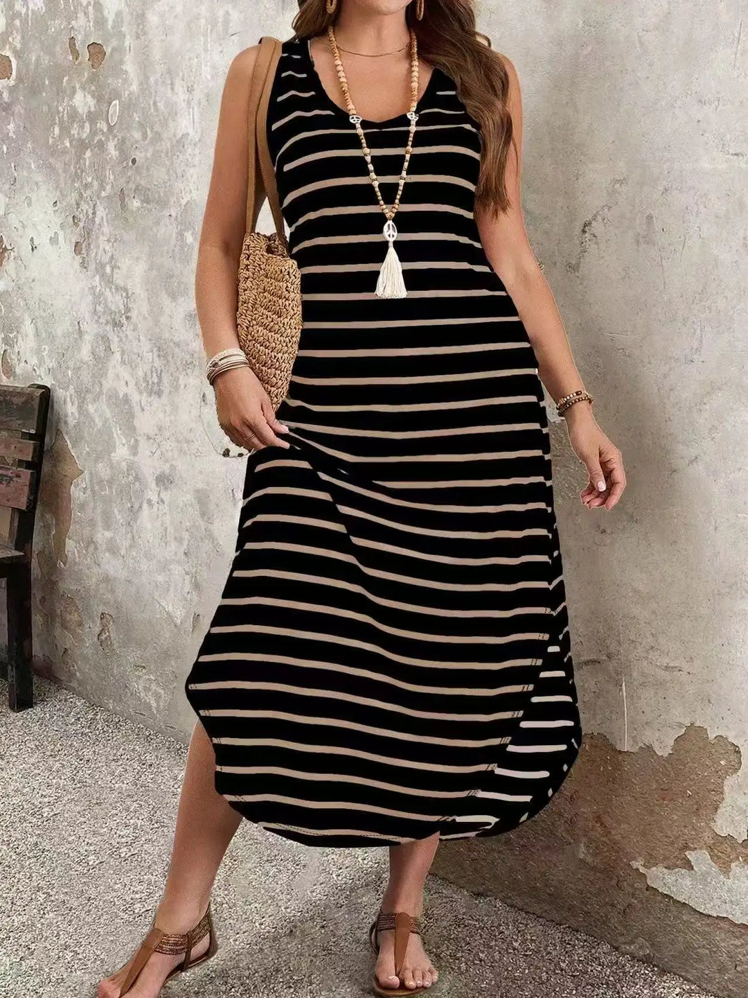 Harper Comfortable Sleeveless Summer Maxi Dress