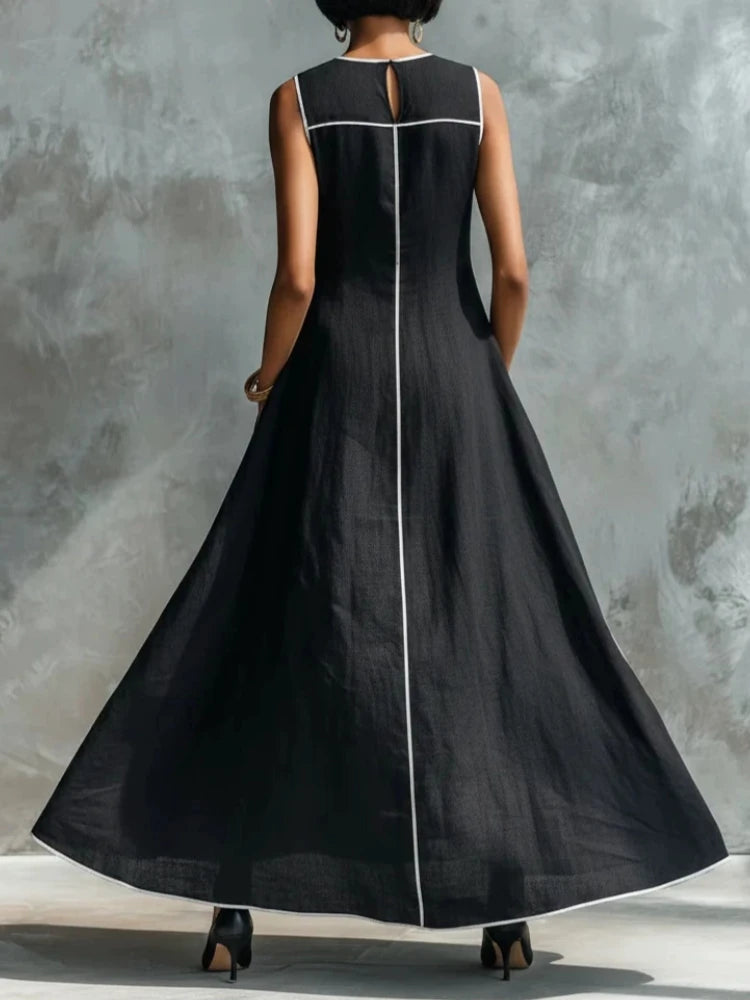 Emery Elegant Flowy Maxi Dress
