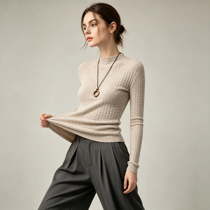 Vivienne Waffle Knit Top