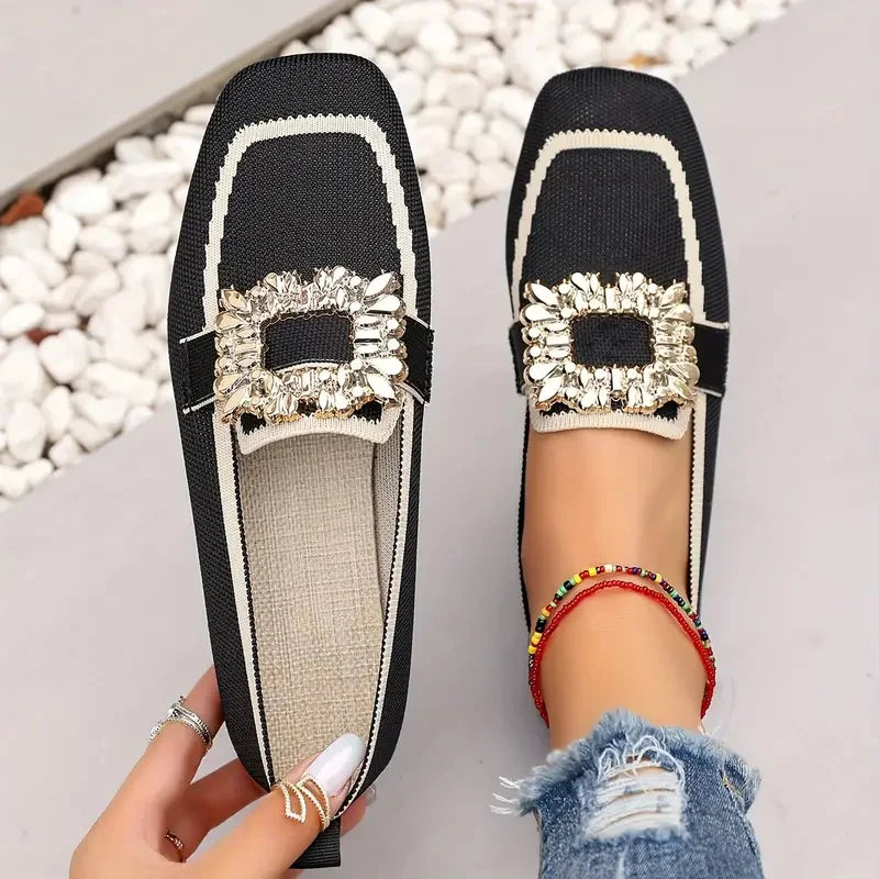 Siena Breathable Knit Slip On Loafers