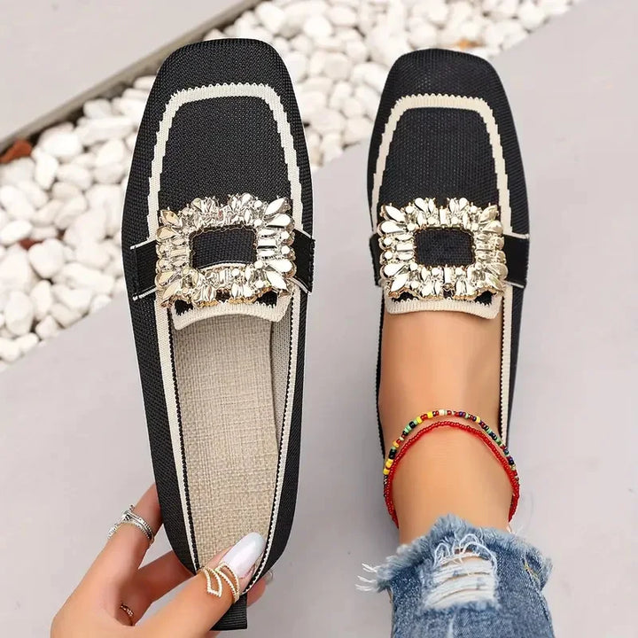 Siena Breathable Knit Slip On Loafers