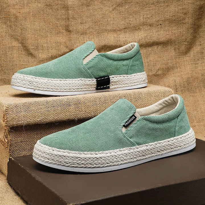 Jake Breathable Canvas Loafers