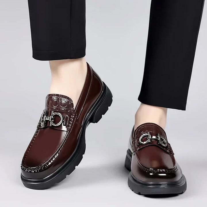 Valentino Leather Loafers