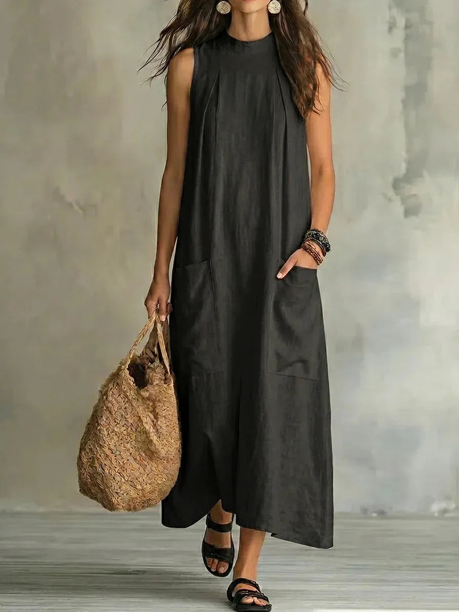 Grace Effortless Pocket Maxi Dress