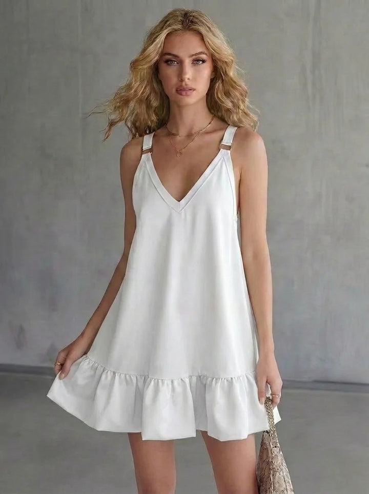 Caitlin Sleeveless Summer Mini Dress