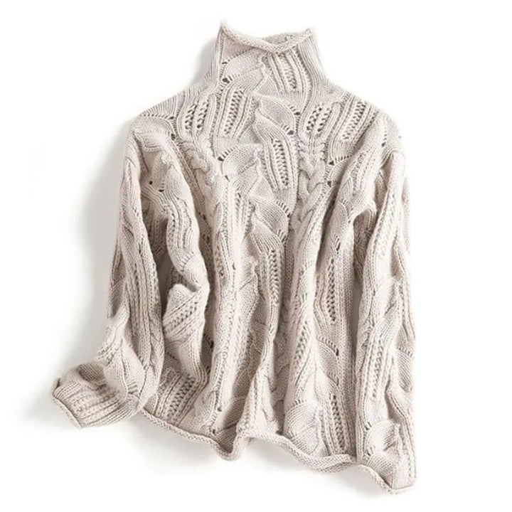 Sabine Openwork Cable Sweater