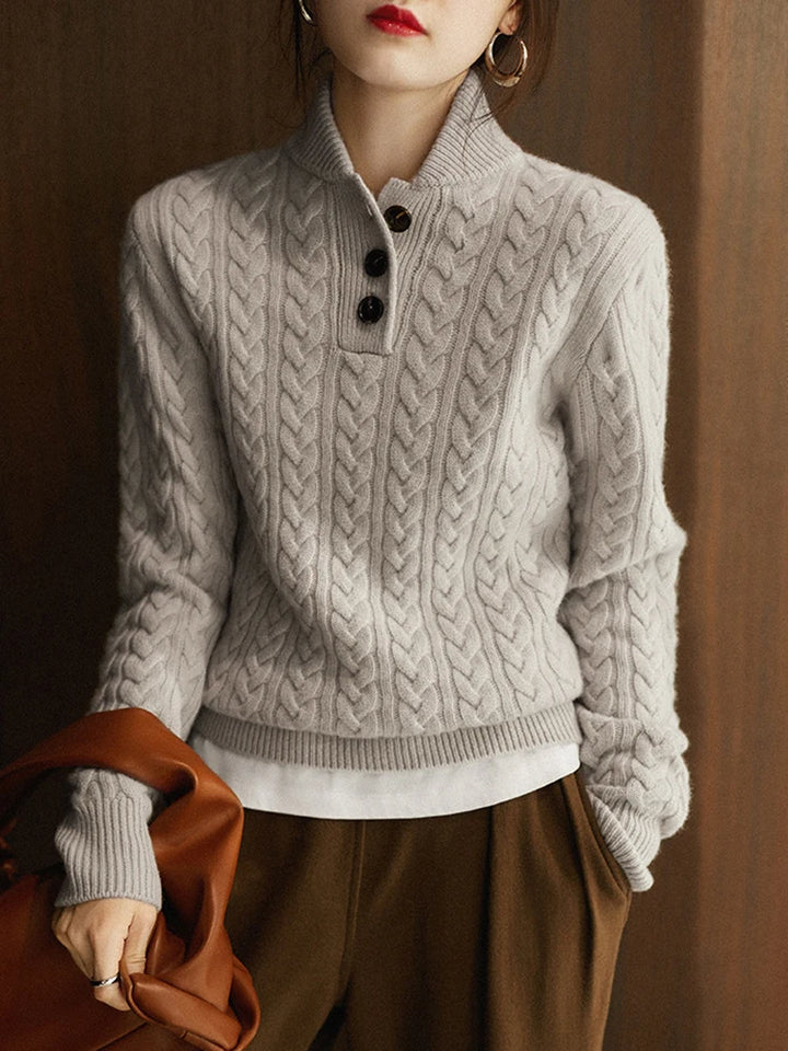 Annika Cable Knit Sweater