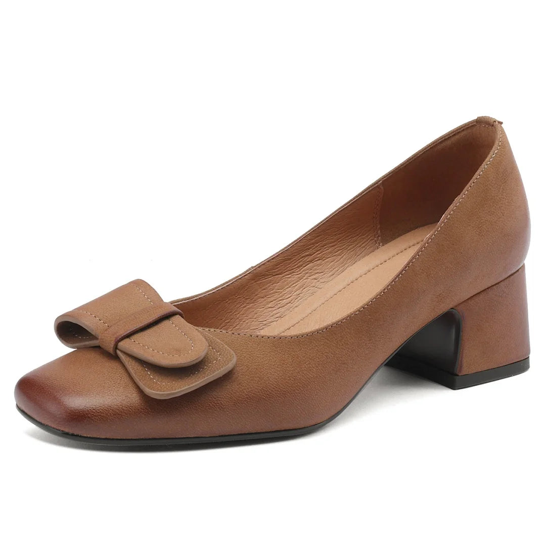 Lydia Block Heel Pumps
