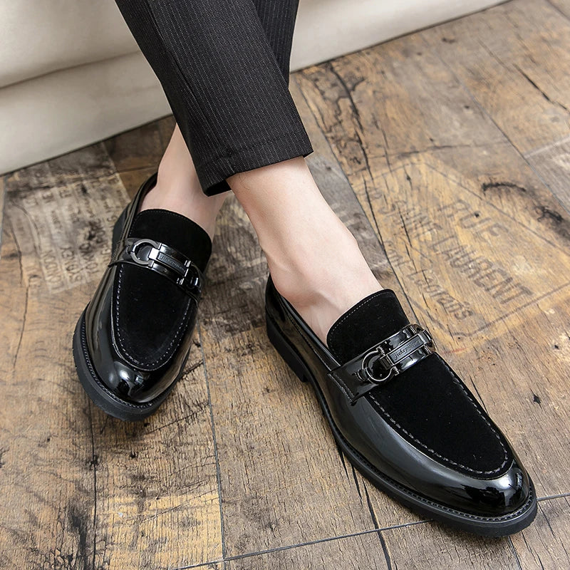 Ethan Metal Accent Casual Loafers