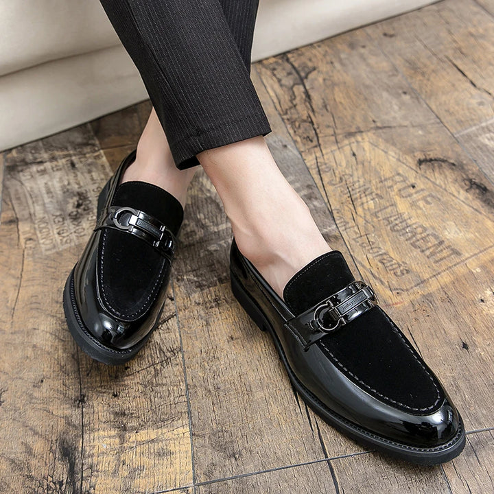 Ethan Metal Accent Casual Loafers