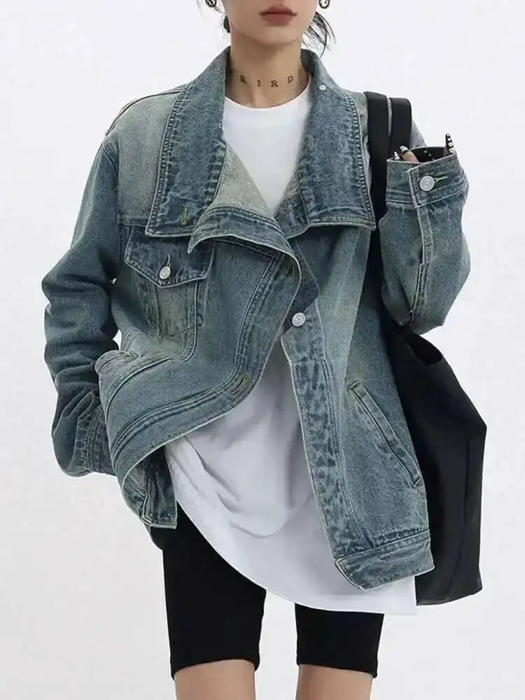 Sloane Oversized Denim Jacket