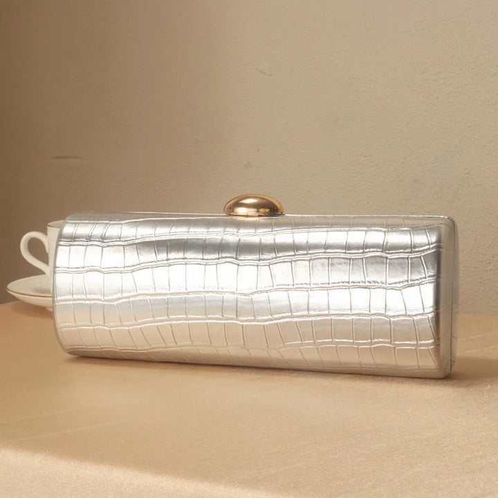 Camille Glossy Evening Party Clutch