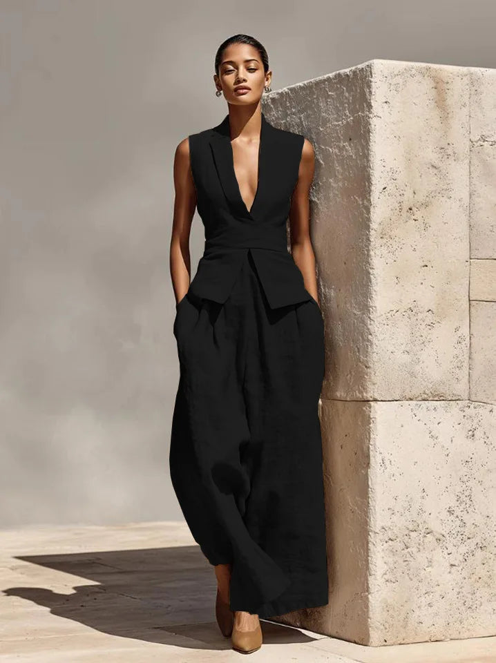Myla Elegant Tailored Two-Piece Set