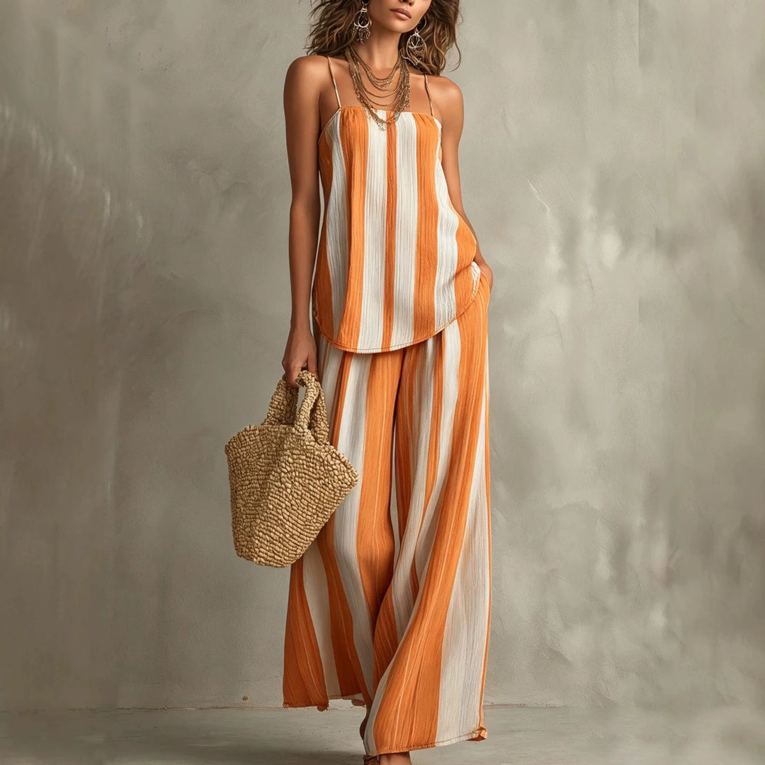 Marielle Striped Matching Set