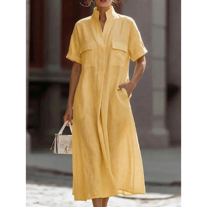 Ivy Loose Shirt Dress
